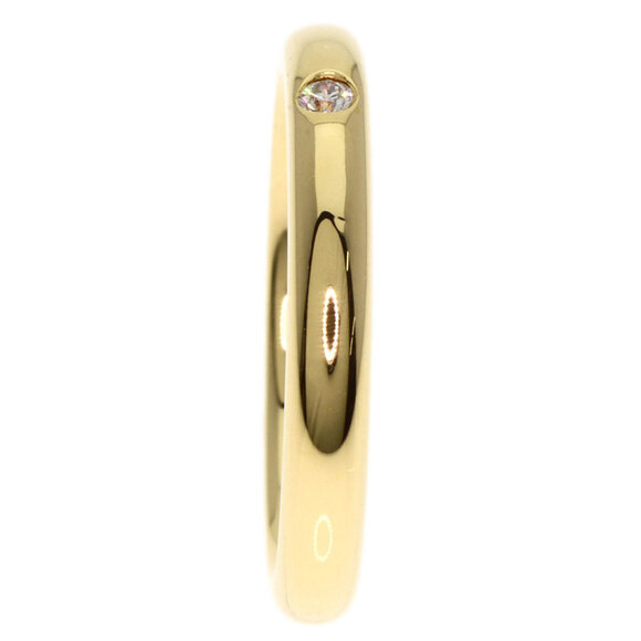 TIFFANY 18k Gold Diamond Ring - Picture 3 of 7